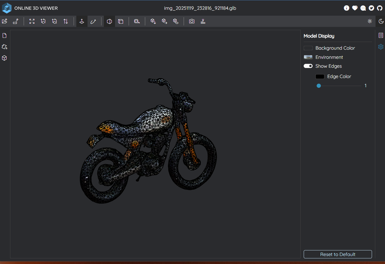 Image 2D vers 3D Filaire