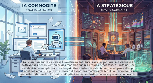 L'illusion de l'intelligence : L'IA bureautique est-elle un leurre face à la "vraie" Data Science ?